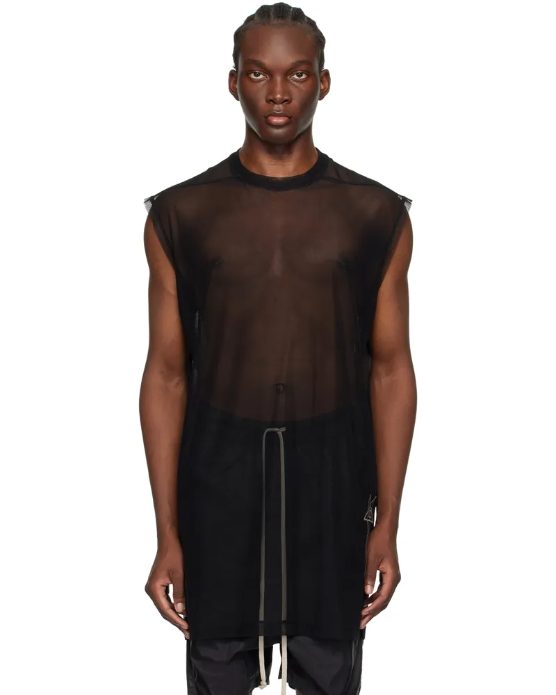 Rick Owens Black Champion Edition Tarp T-Shirt 09