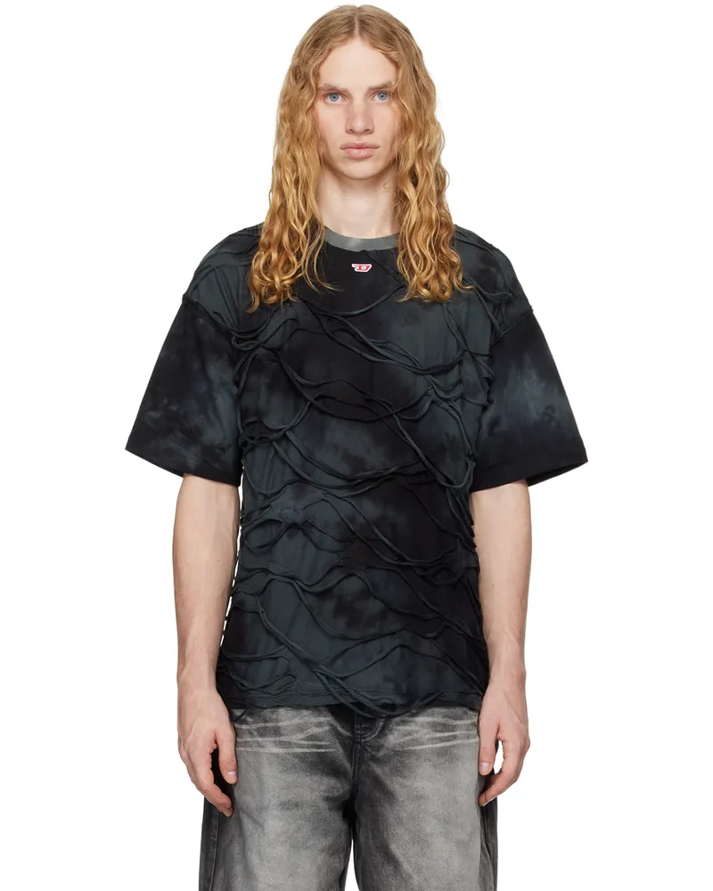 Diesel Black T-Boxket T-shirt 9xx