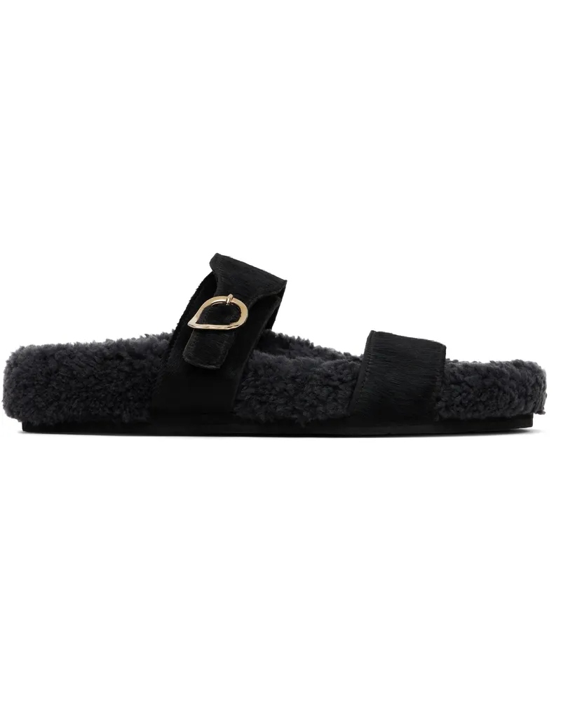 Ancient Greek Sandals Black Latria Sandals Black