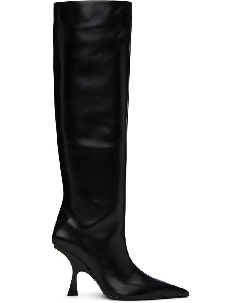 ATTICO Black Ester Boots 100