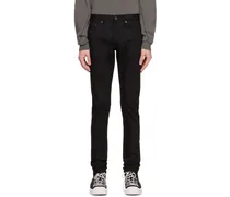 Black Caribou Bootcut Jeans