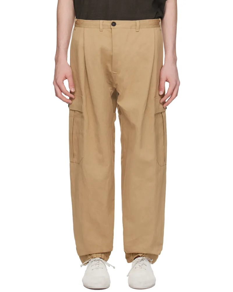 Jan-Jan Van Essche Beige #79 Cargo Pants Gallnut
