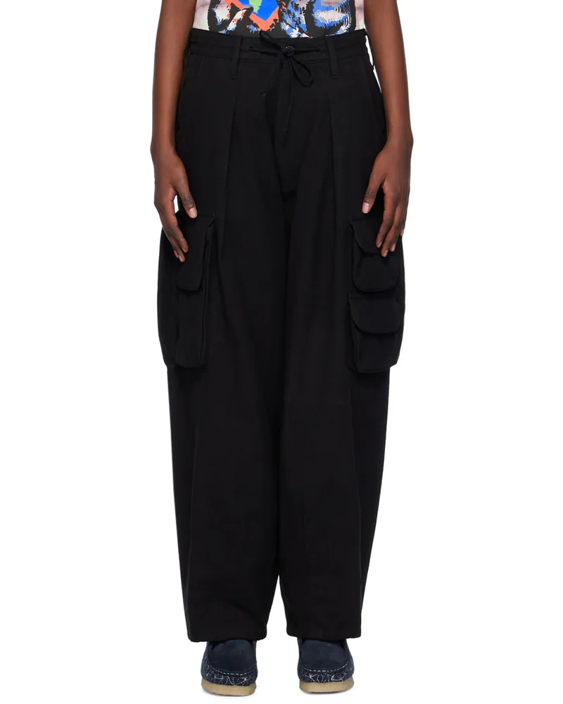STORY mfg. Black Forager Trousers Black
