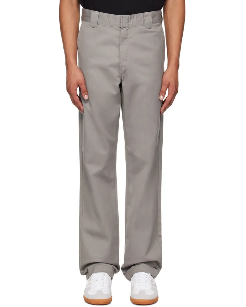 Carhartt WIP Gray Master Trousers 02