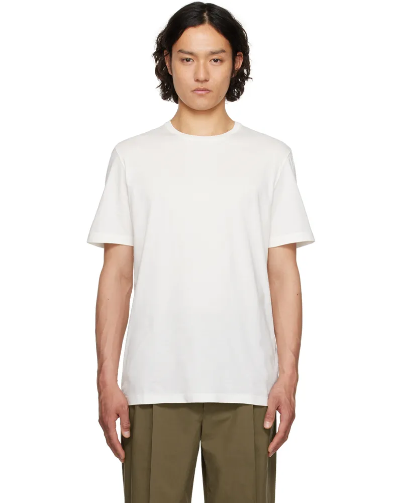 The Row White Luke T-shirt Wht