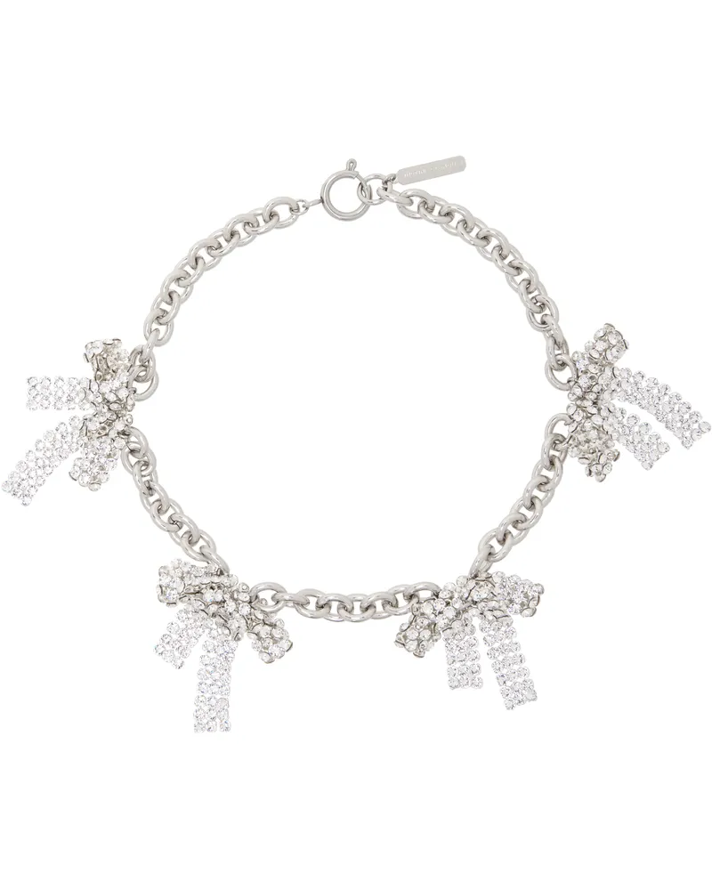 Justine Clenquet Silver Sammy Choker Palladium