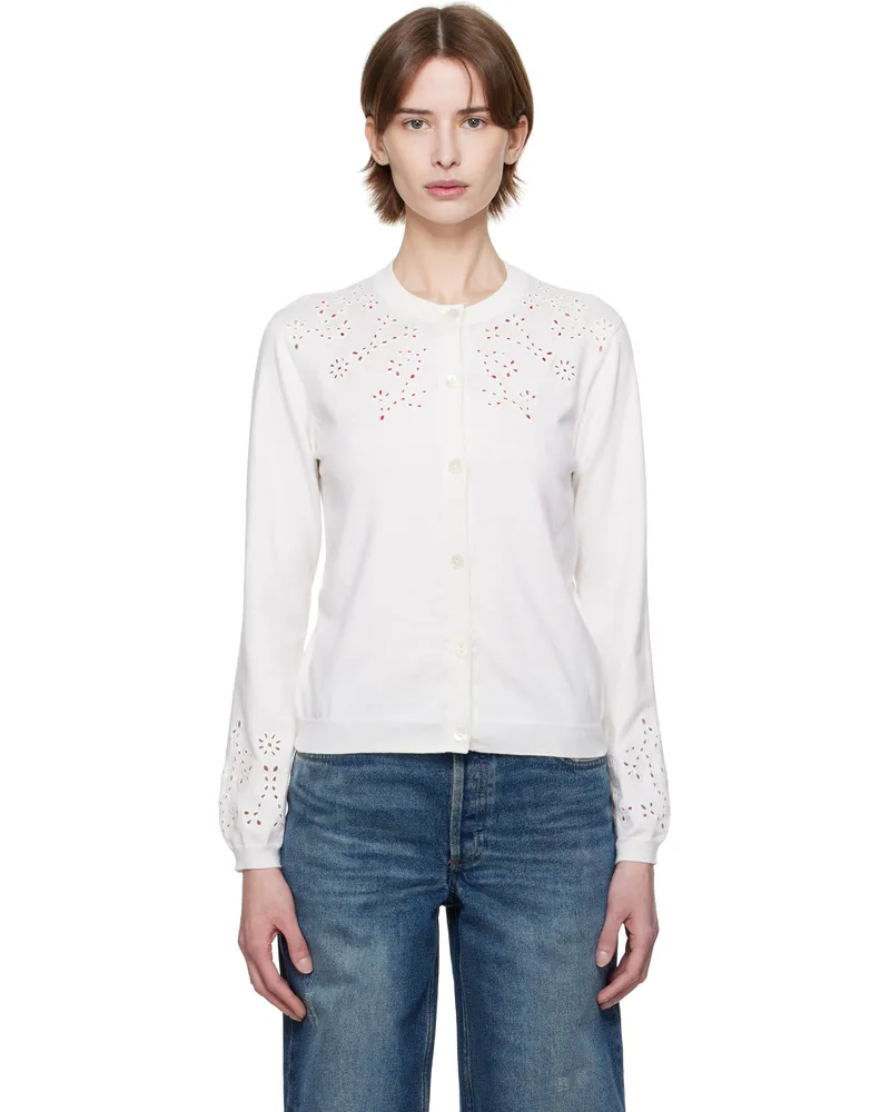 A.P.C. Off-White Maria Cardigan Aac