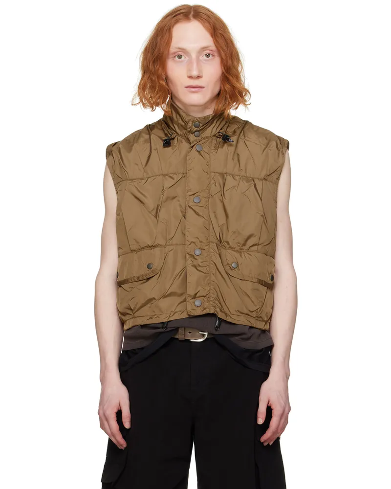 Our Legacy Taupe Exhale Vest Cavalry
