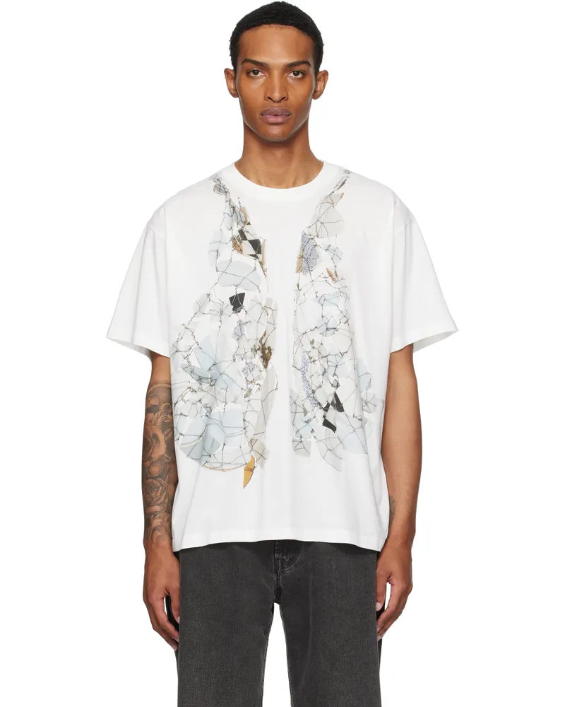 Maison Margiela Off-White Printed T-shirt 101