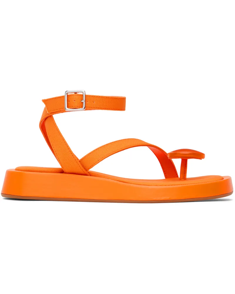 Gia Borghini Orange GIA/RHW Rosie 18 Sandals Orange