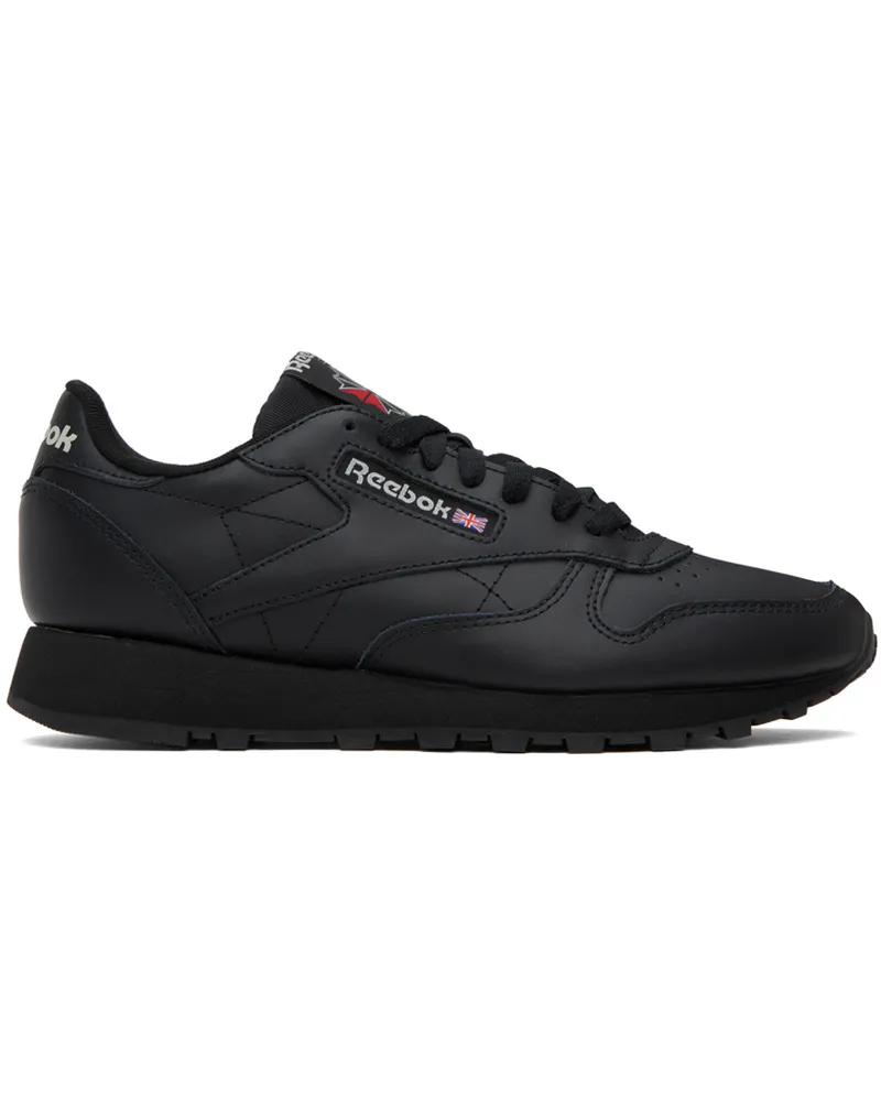 Reebok Black Classic Leather Sneakers Cblack