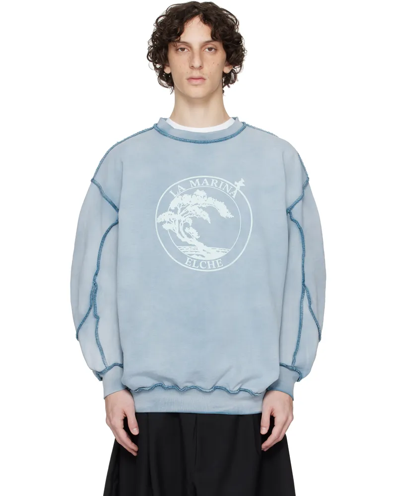 ABRA Blue Beach Sweatshirt Blue