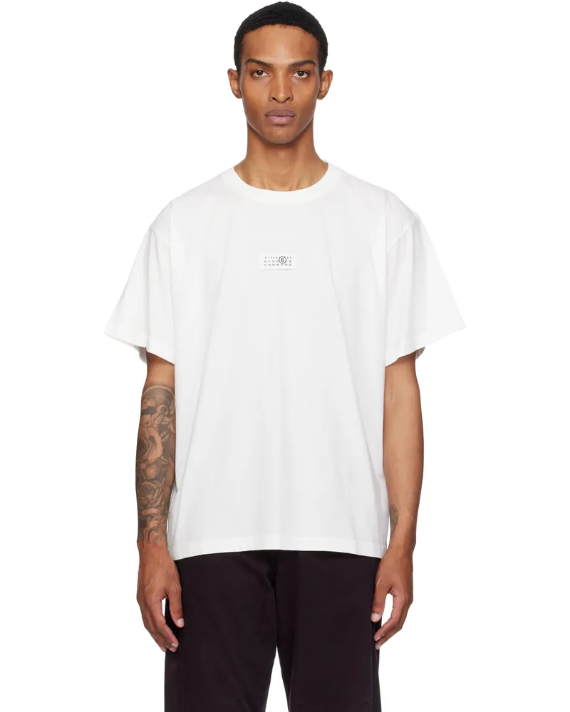 Maison Margiela White Cotton T-shirt 101