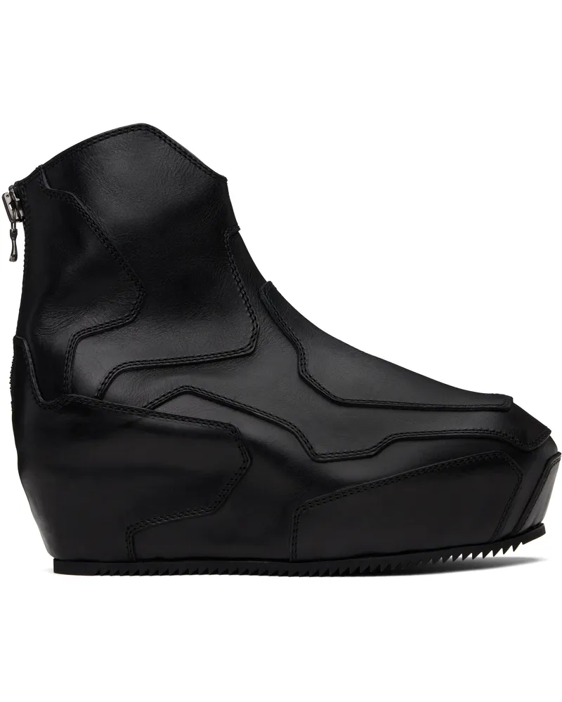 Julius Black Ergonomics In-Heel Boots Black