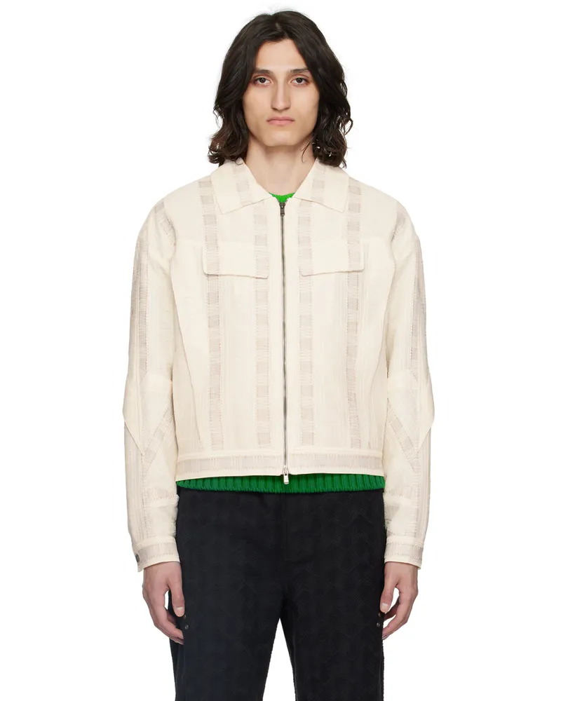 Andersson Bell Off-White Fabrian Jacket Ecru