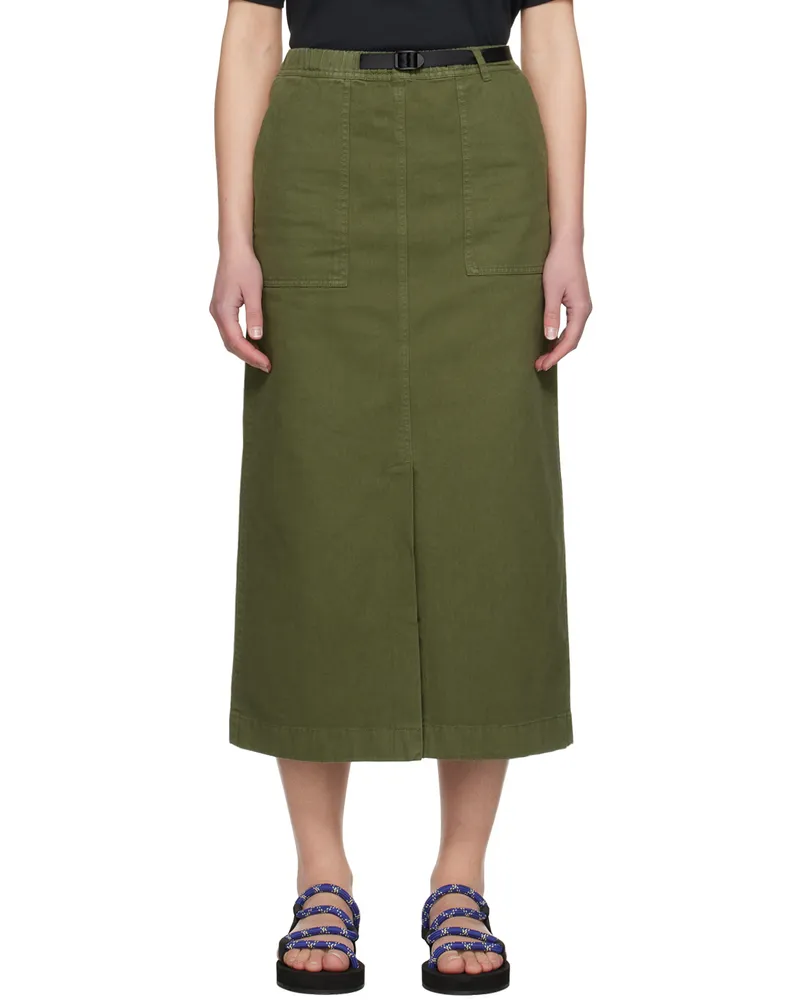 GRAMICCI Khaki Baker Skirt Olive