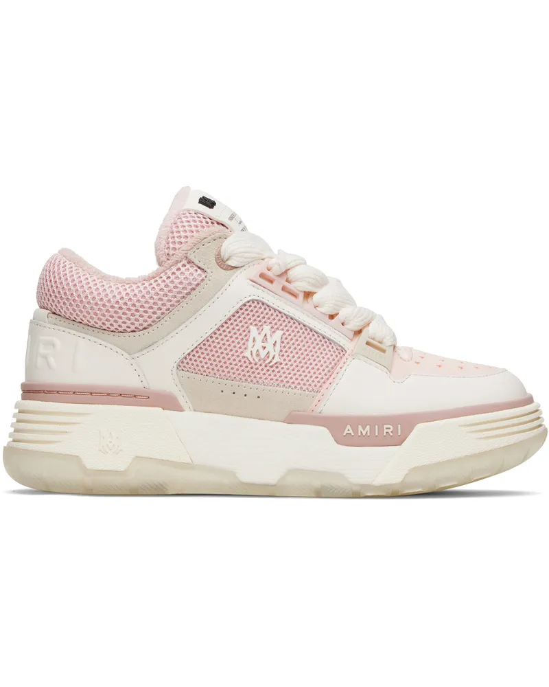 Amiri Pink & White MA-1 Sneakers Pink