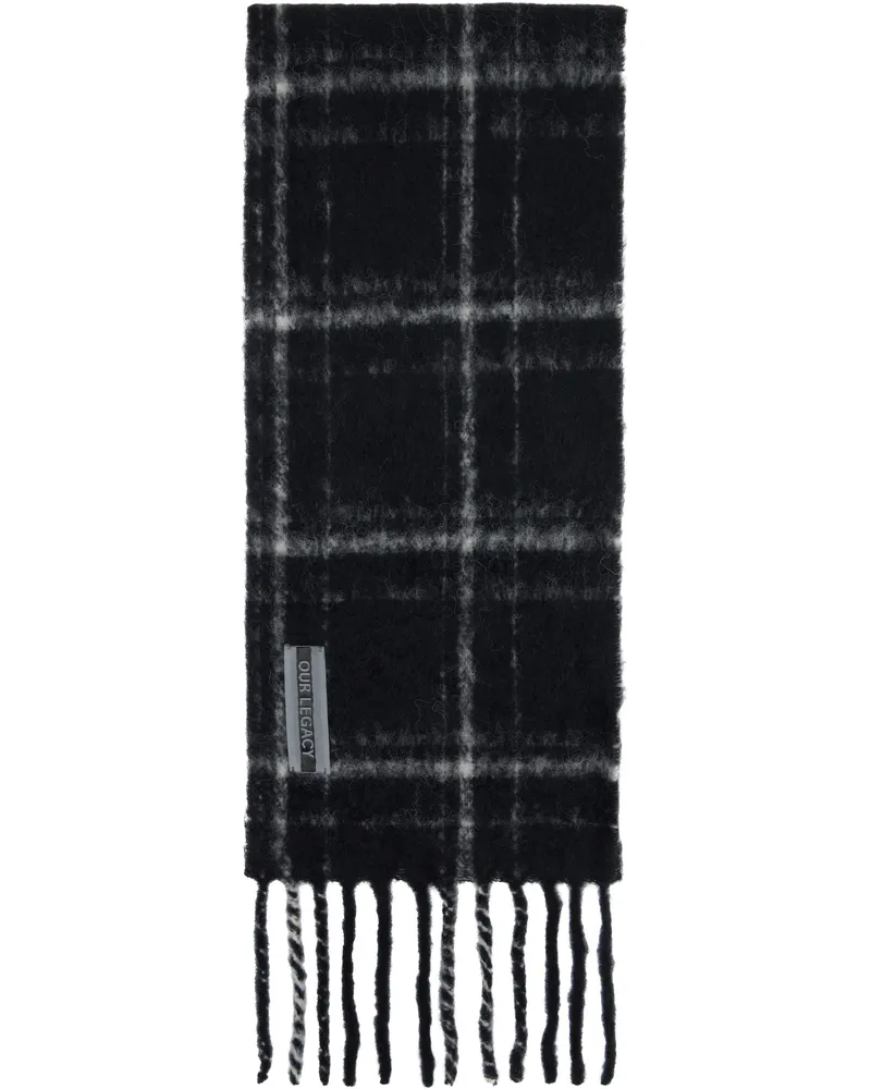 Our Legacy Black Estate Scarf Black