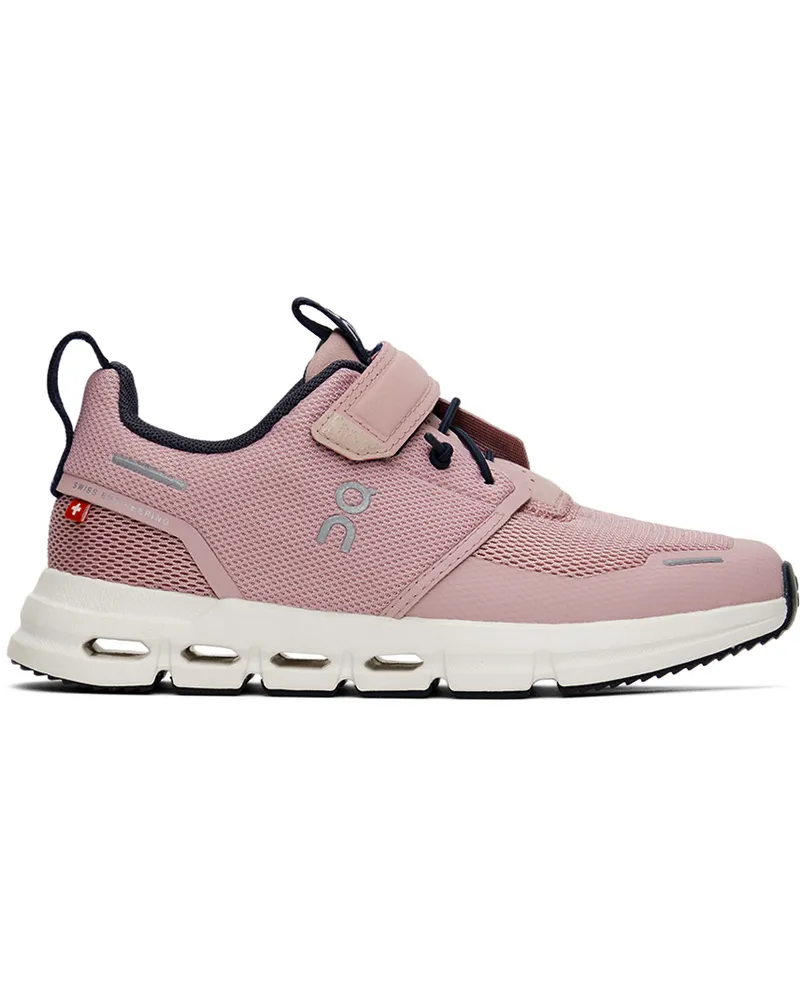 ON Kids Pink Cloud Play Little Kids Sneakers Zephyr