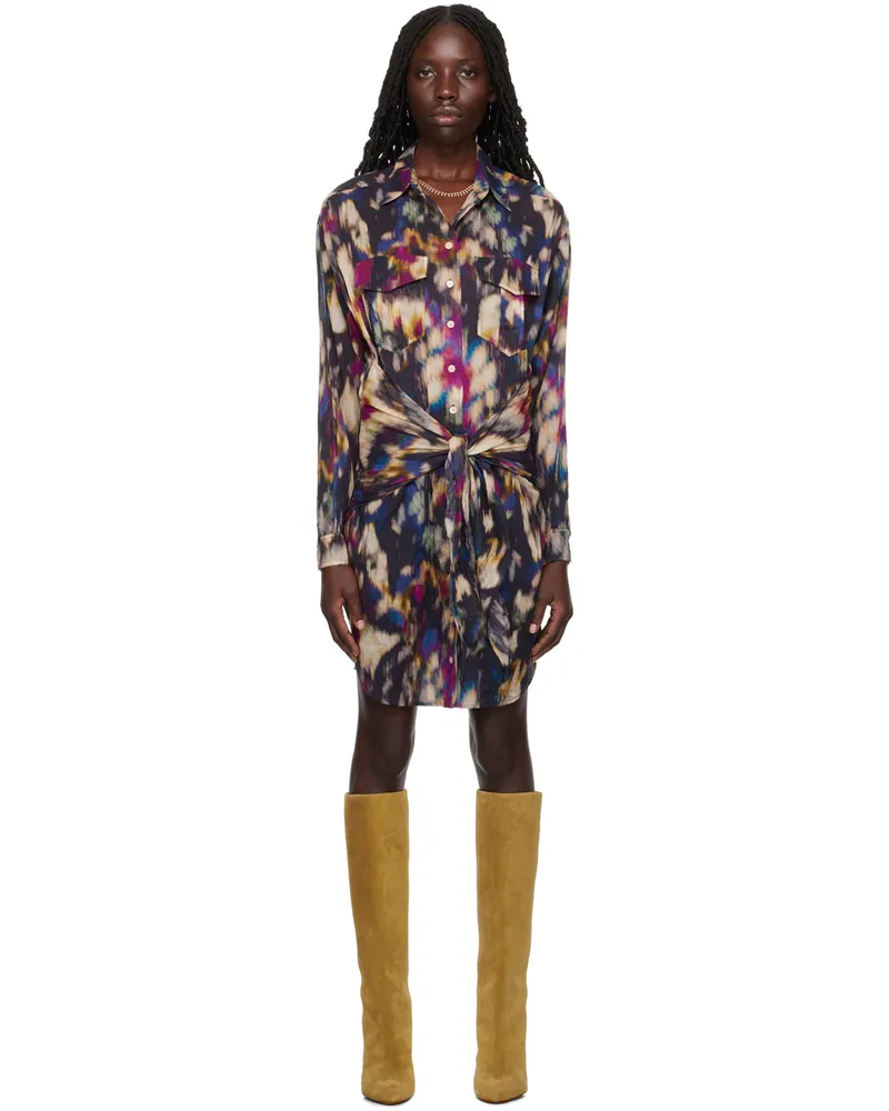 Étoile Isabel Marant Multicolor Nueva Minidress Oebk