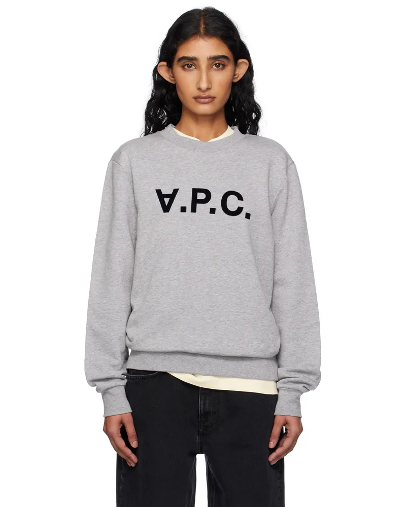 A.P.C. Gray Standard Grand VPC Sweatshirt Tpi
