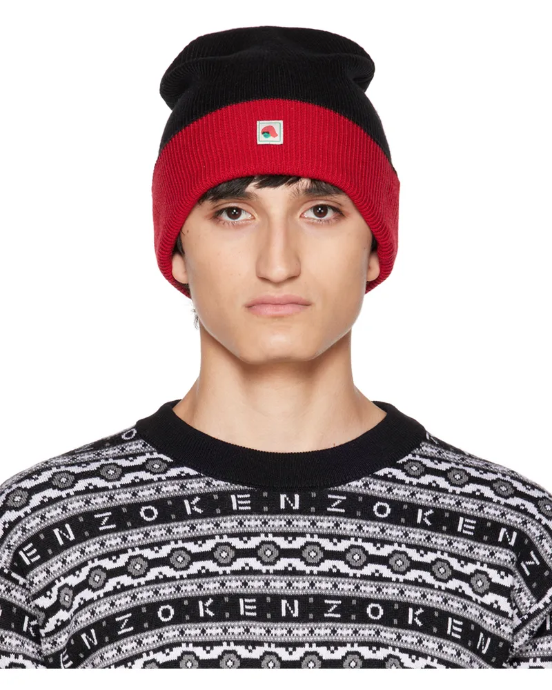 Kenzo Black Kenzo Paris Takada Beanie 99
