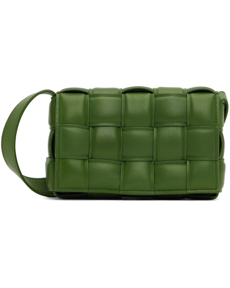 Bottega Veneta Green Small Padded Cassette Bag 3141