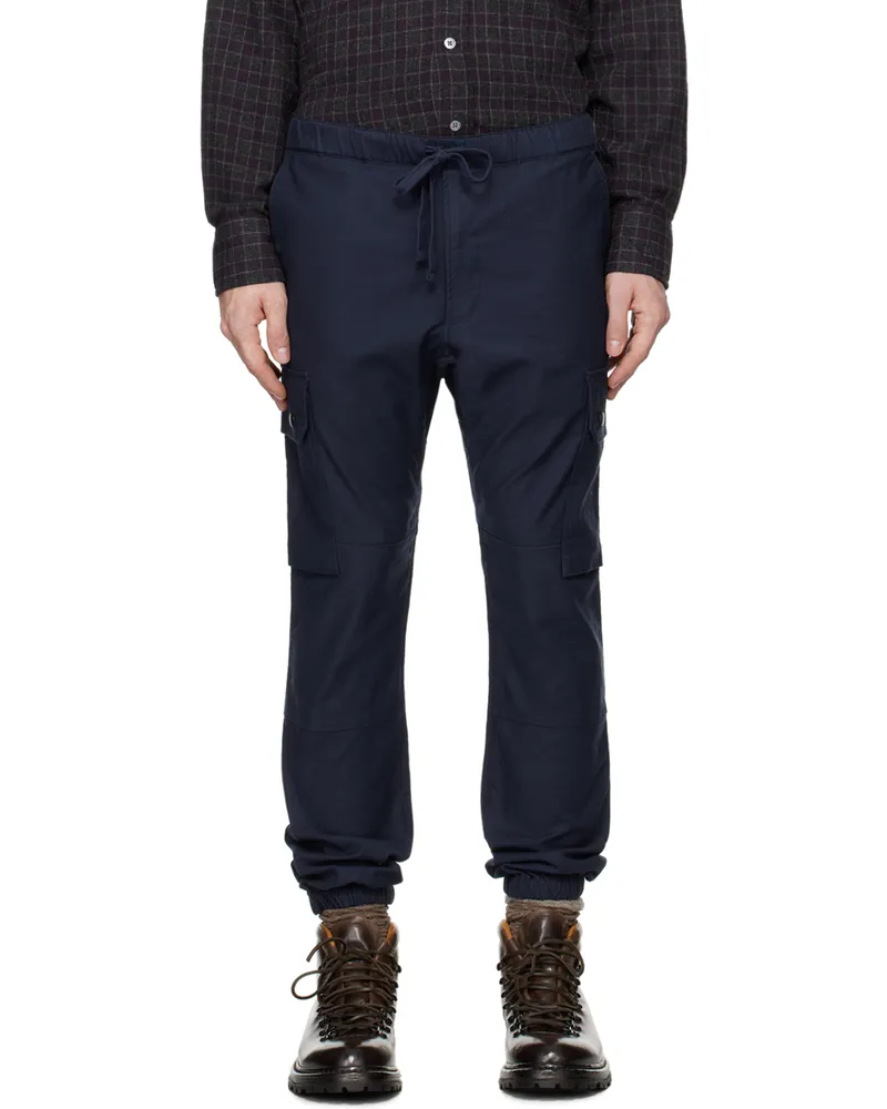 Beams Plus Navy Gym Cargo Pants Navy79