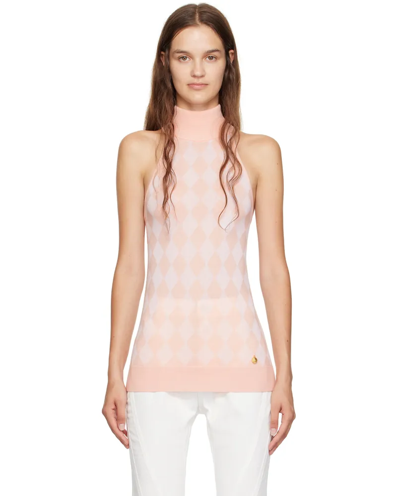 Balmain Pink Diamond Tank Top Oig