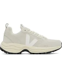 VEJA Off-White Venturi Suede Sneakers Natural_white