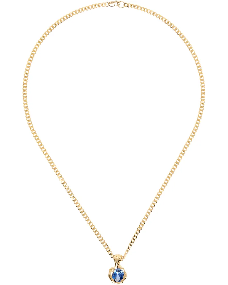 FARIS SSENSE Exclusive Prince Necklace 14k
