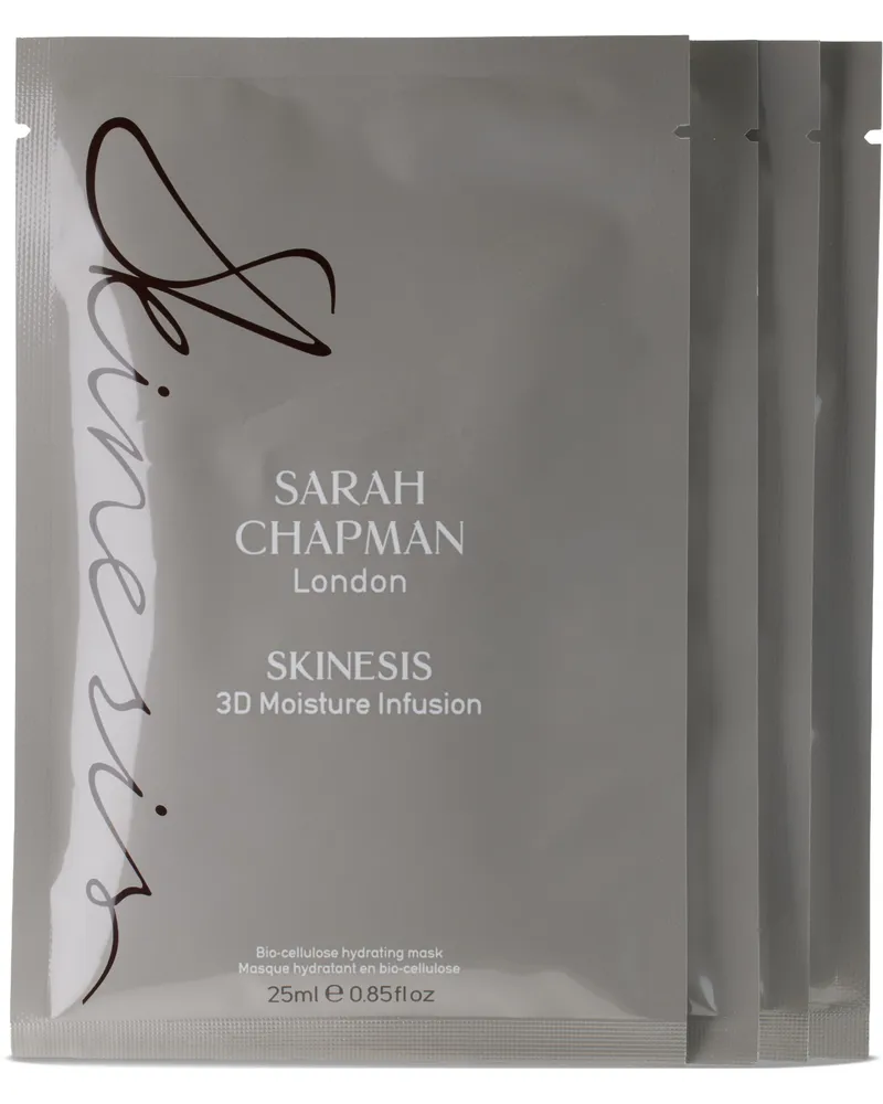 Sarah Chapman 3D Moisture Infusion Face Mask Set, 4 x 25 mL N