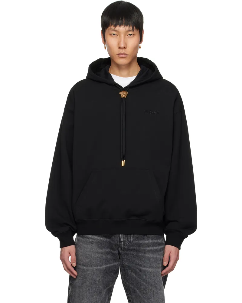 Versace Black 'La Medusa' Hoodie 1b000-black
