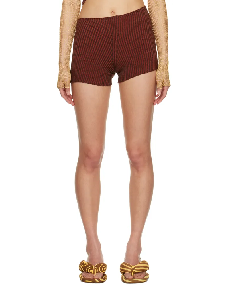 Isa Boulder SSENSE Exclusive Orange Shorts Halloween