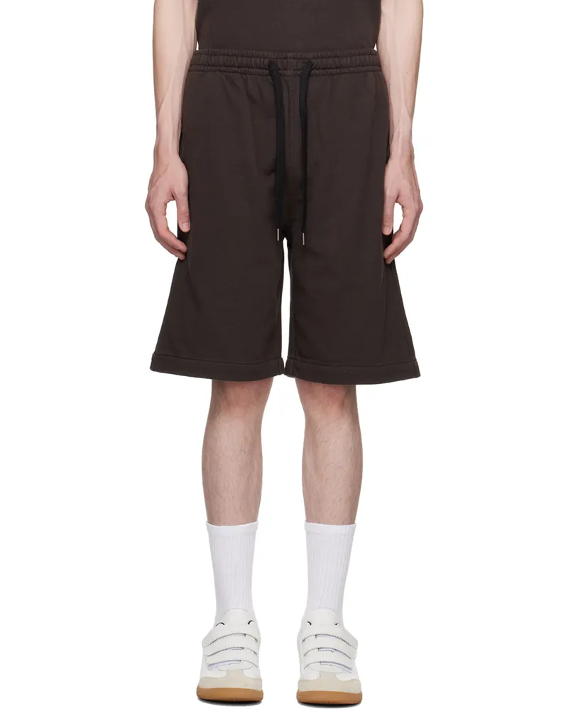 Isabel Marant Black Flocked Shorts 02fk