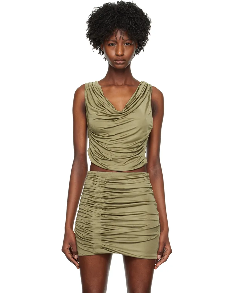 GAUGE81 Khaki Juara Tank Top 242cumin