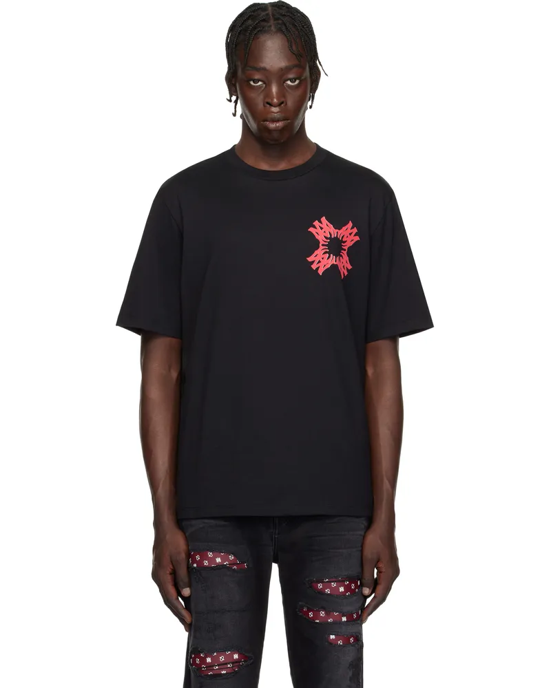 Amiri Black MA Quad T-shirt Black