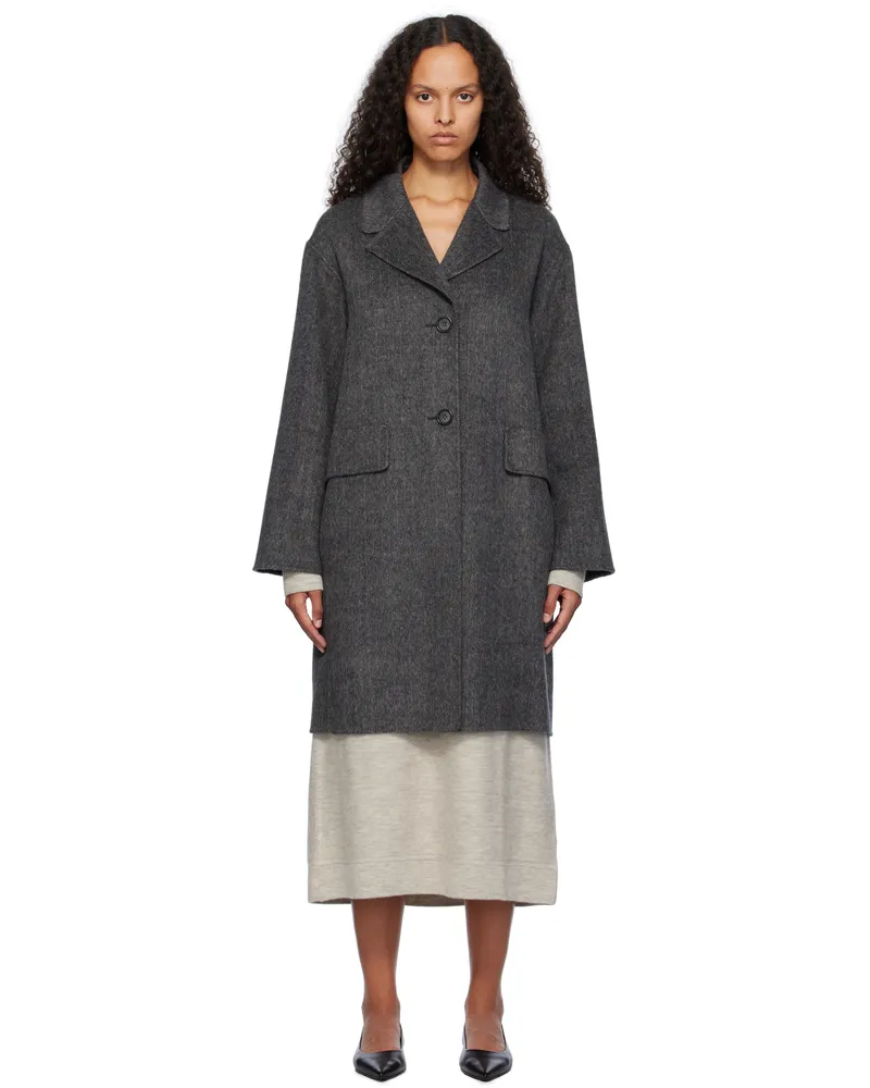 Max Mara Gray John Coat 002
