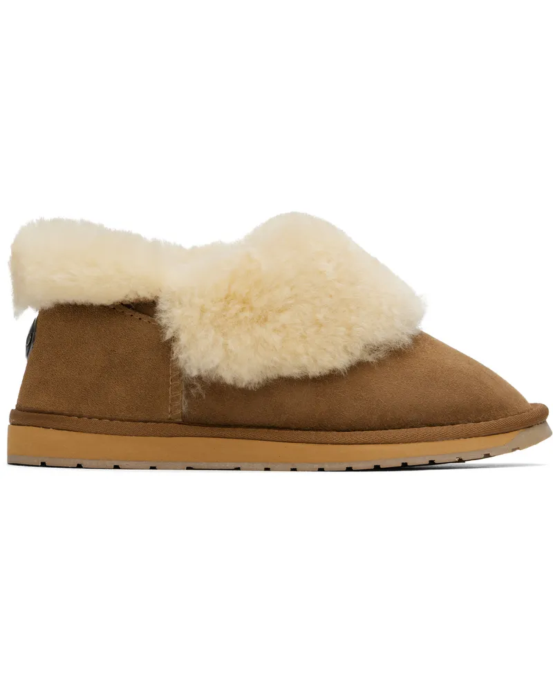 EMU Tan Platinum Mintaro Slippers Chestnut
