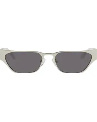 A BETTER FEELING Silver Echino Sunglasses Steel