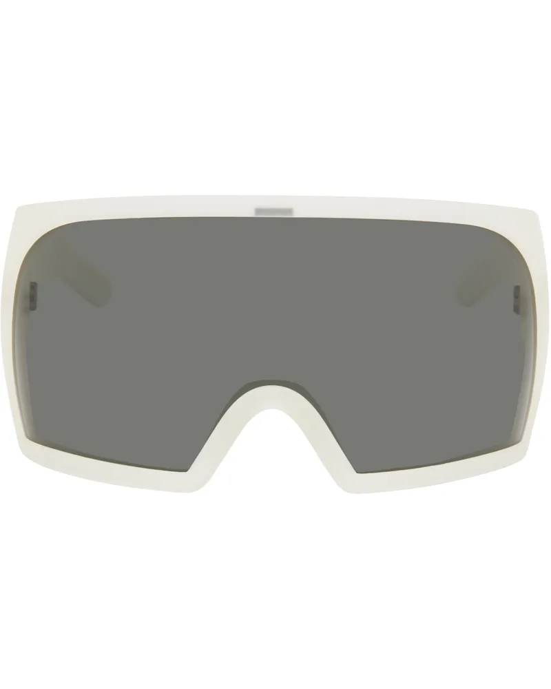 Rick Owens White Hollywood Kriester Sunglasses 0109