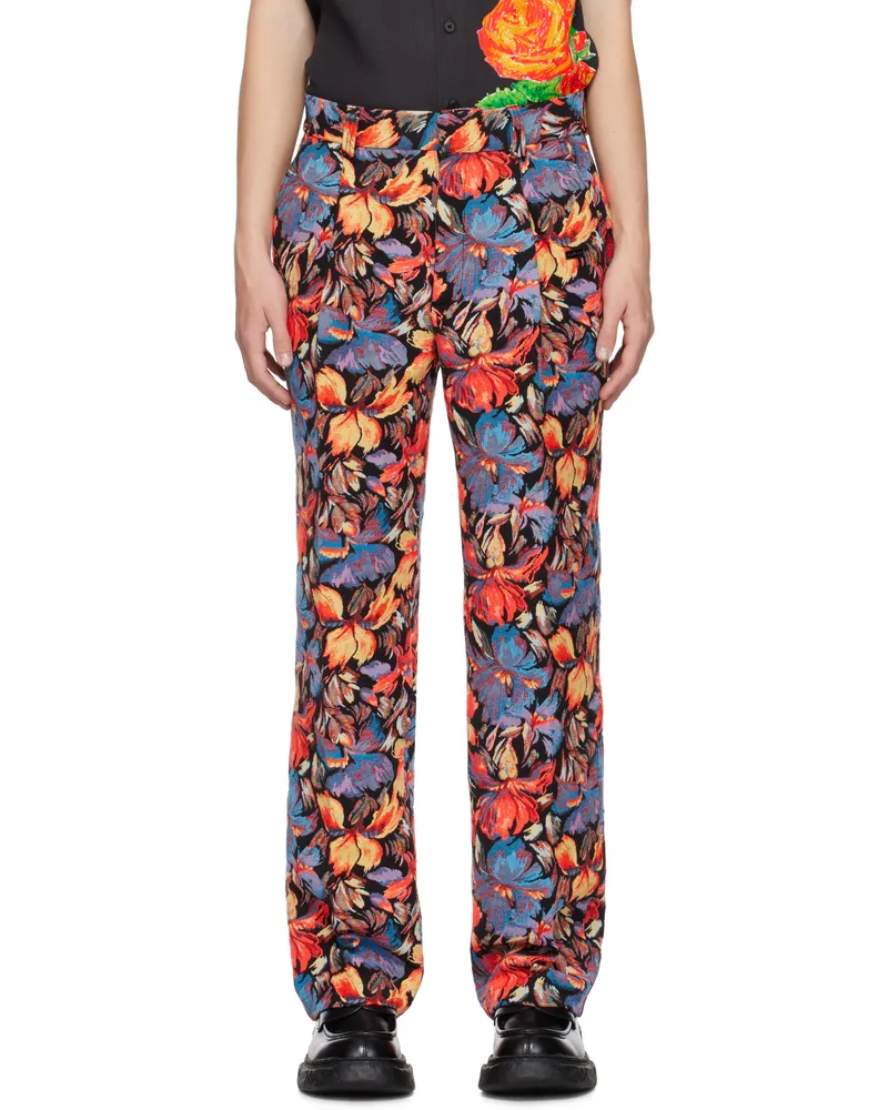 Soulland Orange Ula Trousers Orange
