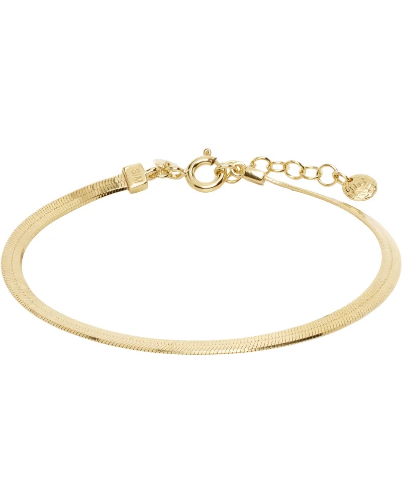 Maria Black Gold Sentiero Bracelet Goldplated