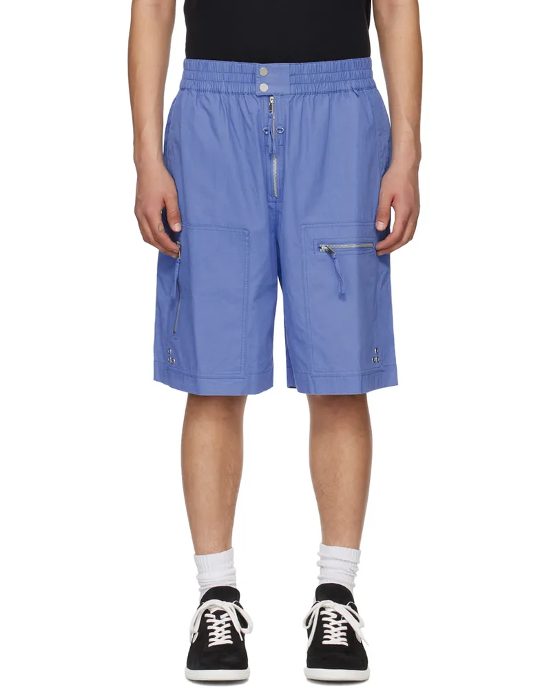 Isabel Marant Blue Nahlan Shorts 30sb