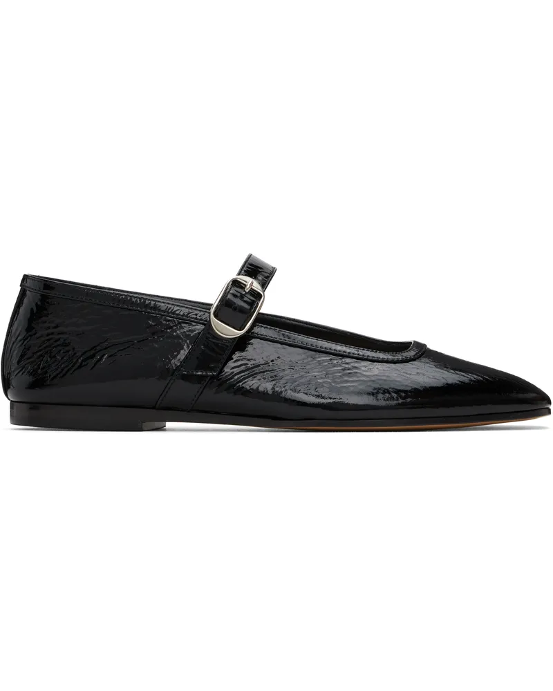 Le Monde Béryl Black Ballet Mary Jane Ballerina Flats Bla