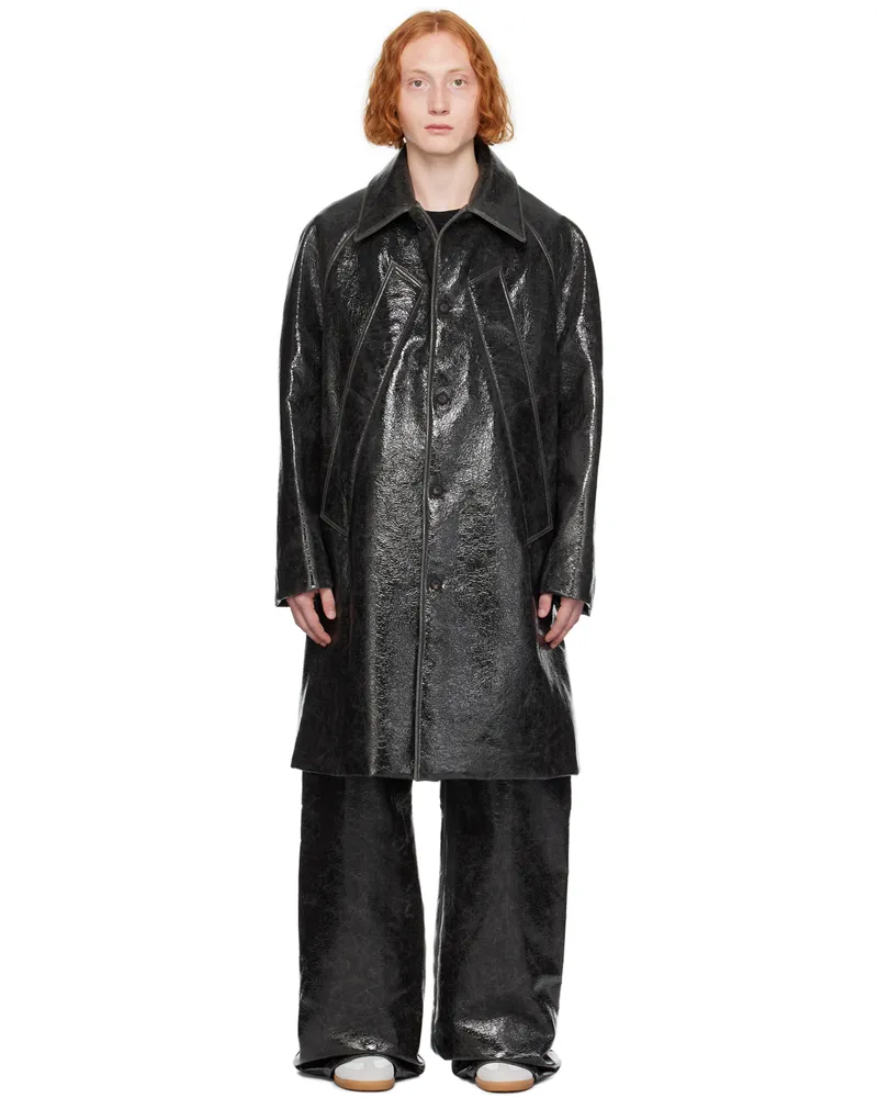Egonlab Black Vinyle Coat Vinyle