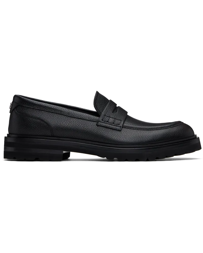 Dolce & Gabbana Black Altavilla Formale Loafers Nero