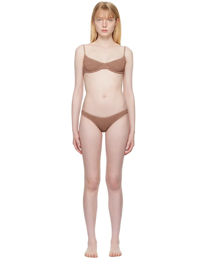 bond-eye Brown Gracie & Sign Bikini Hazelnut