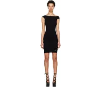 Black Valentina Mini Dress