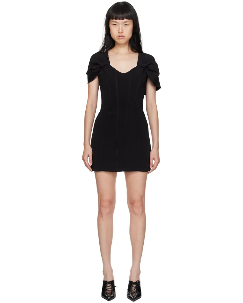 MISBHV Black Bianca Minidress Black